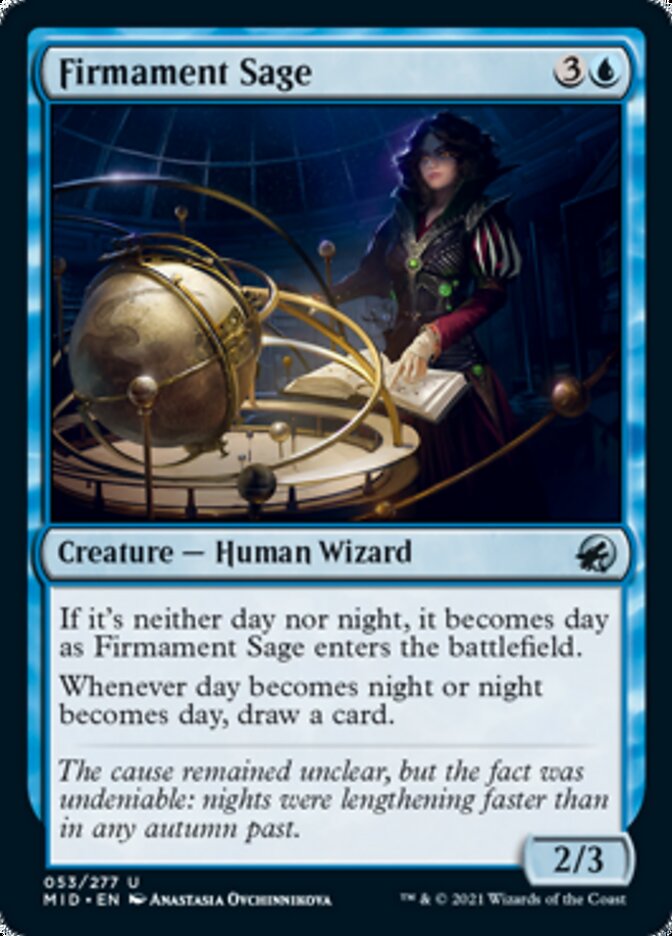 Firmament Sage [Innistrad: Midnight Hunt] | The Time Vault CA