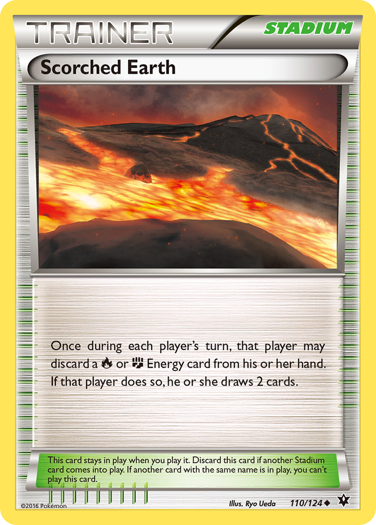 Scorched Earth (110/124) [XY: Fates Collide] | The Time Vault CA