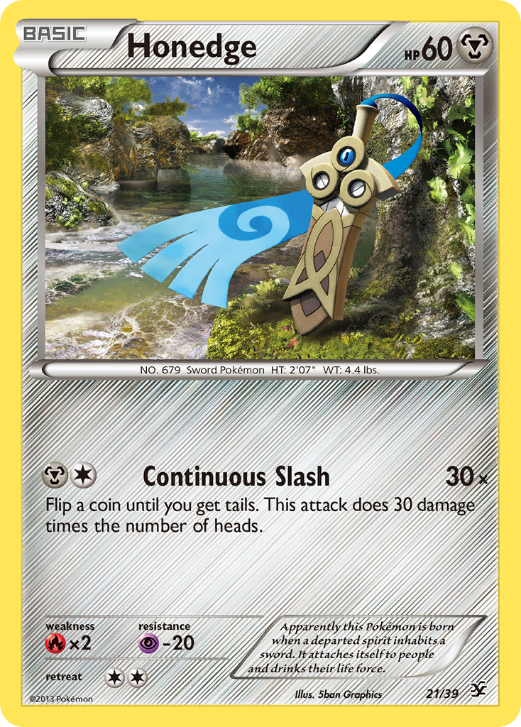 Honedge (21/39) [XY: Kalos Starter Set] | The Time Vault CA