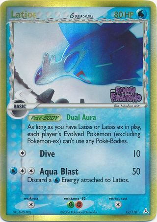 Latios (12/110) (Delta Species) (Stamped) [EX: Holon Phantoms] | The Time Vault CA