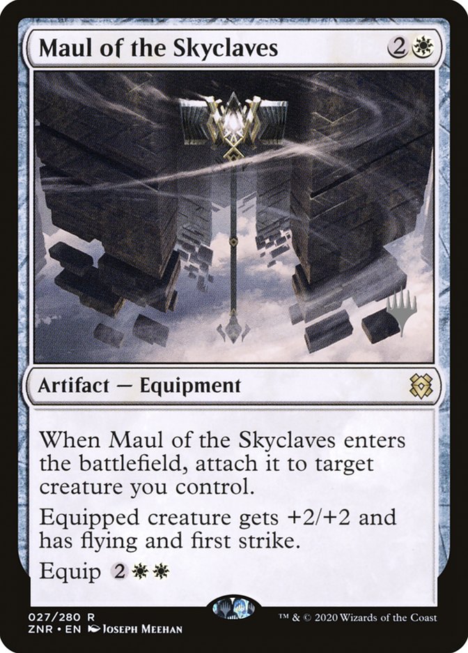 Maul of the Skyclaves (Promo Pack) [Zendikar Rising Promos] | The Time Vault CA