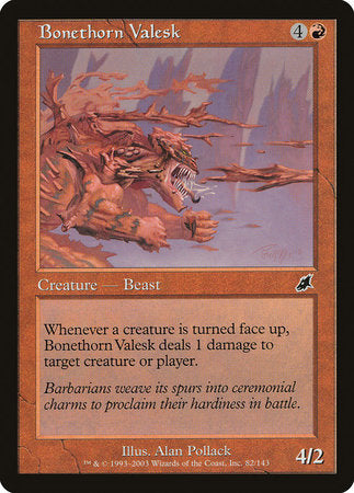 Bonethorn Valesk [Scourge] | The Time Vault CA