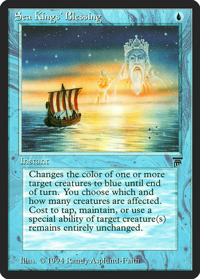 Sea Kings' Blessing [Legends] | The Time Vault CA