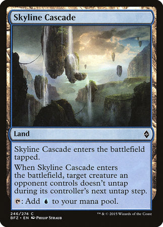 Skyline Cascade [Battle for Zendikar] | The Time Vault CA