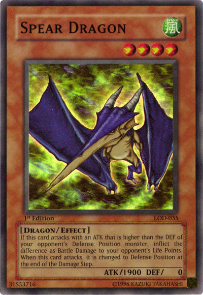 Spear Dragon [LOD-035] Super Rare | The Time Vault CA