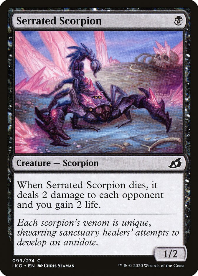Serrated Scorpion [Ikoria: Lair of Behemoths] | The Time Vault CA