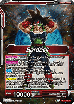 Bardock // SS Bardock, the Legend Awakened (Uncommon) [BT13-001] | The Time Vault CA