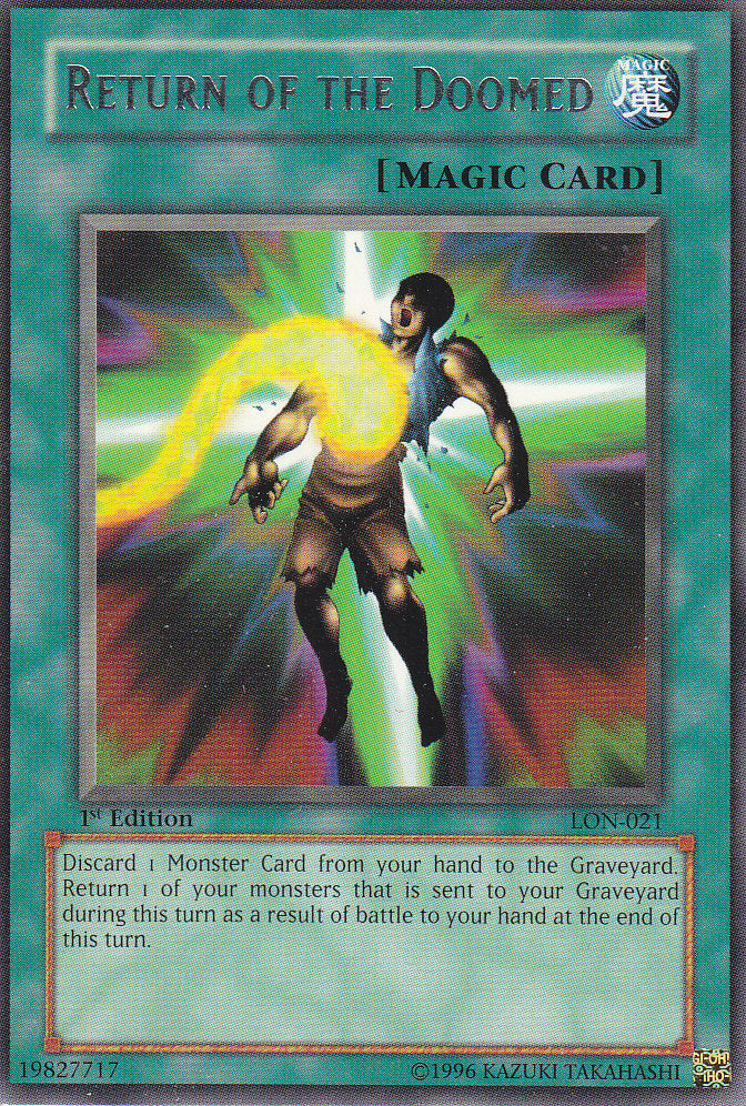 Return of the Doomed [LON-021] Rare | The Time Vault CA