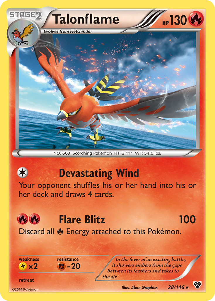 Talonflame (28/146) [XY: Base Set] | The Time Vault CA