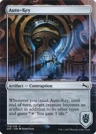 Auto-Key [Unstable] | The Time Vault CA