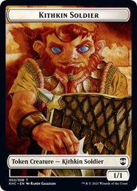 Kithkin Soldier // Pegasus Double-sided Token [Kaldheim Commander Tokens] | The Time Vault CA