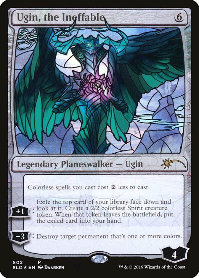 Ugin, the Ineffable (Stained Glass) [Secret Lair Drop Promos] | The Time Vault CA