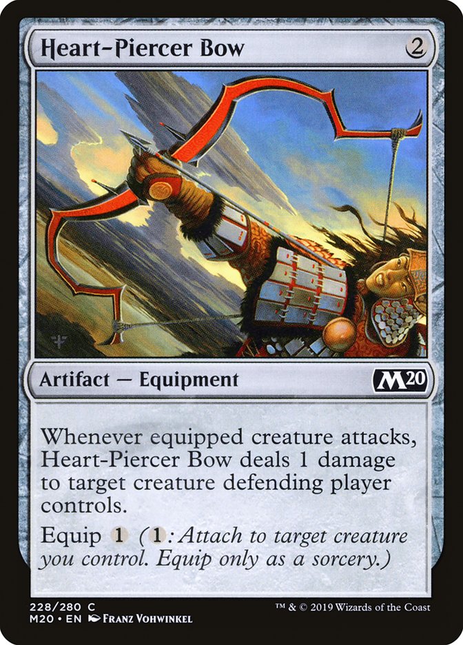 Heart-Piercer Bow [Core Set 2020] | The Time Vault CA