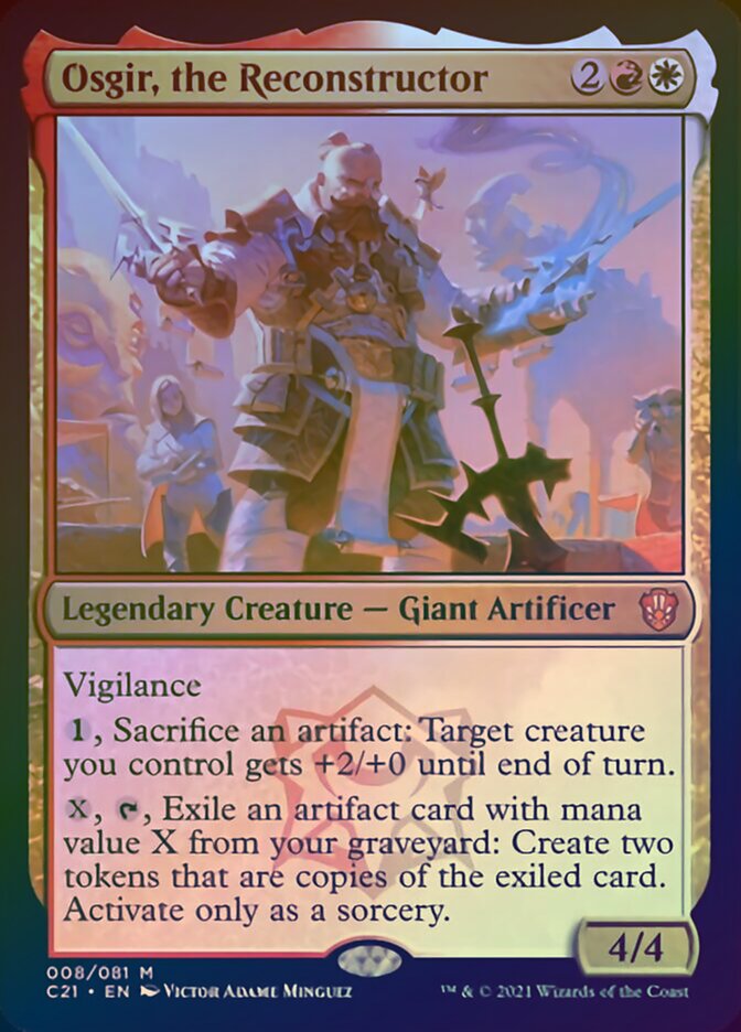 Osgir, the Reconstructor (Display Commander) [Commander 2021] | The Time Vault CA