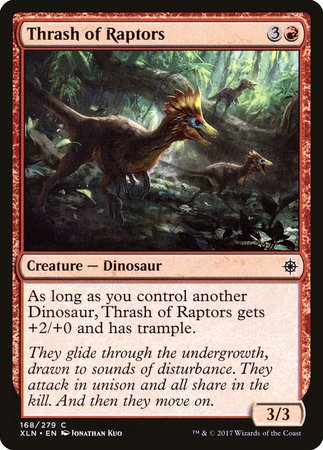 Thrash of Raptors [Ixalan] | The Time Vault CA