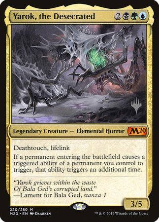 Yarok, the Desecrated [Core Set 2020 Promos] | The Time Vault CA