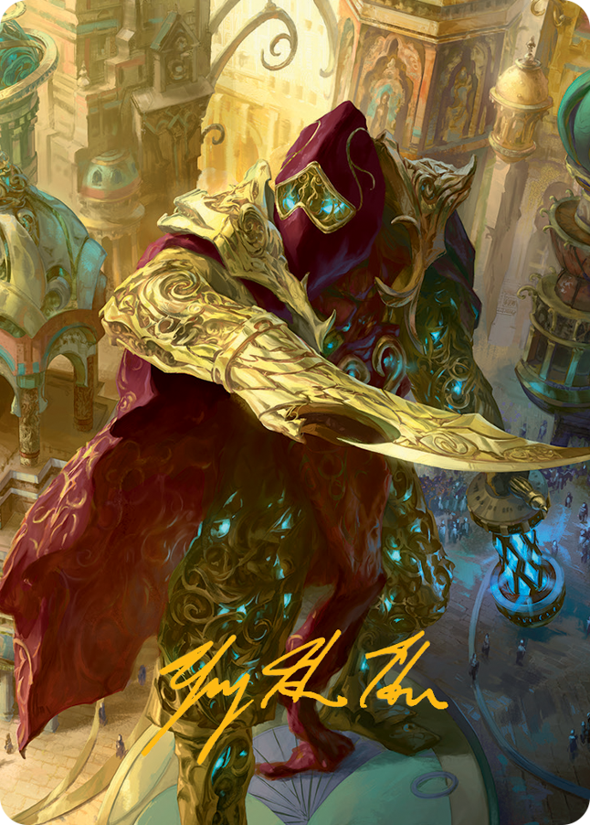 Baral, Chief of Compliance Art Card (Gold-Stamped Signature) [March of the Machine Art Series] | The Time Vault CA