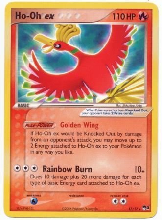 Ho-Oh ex (17/17) (Non-Holo) [POP Series 3] | The Time Vault CA