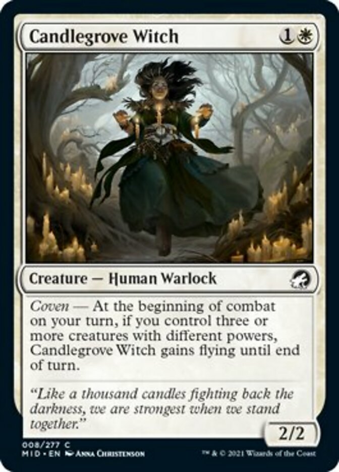 Candlegrove Witch [Innistrad: Midnight Hunt] | The Time Vault CA