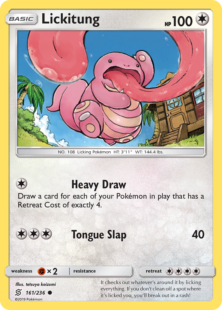 Lickitung (161/236) [Sun & Moon: Unified Minds] | The Time Vault CA
