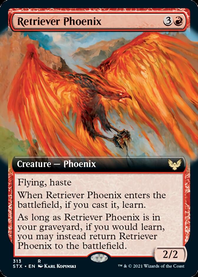 Retriever Phoenix (Extended) [Strixhaven: School of Mages] | The Time Vault CA