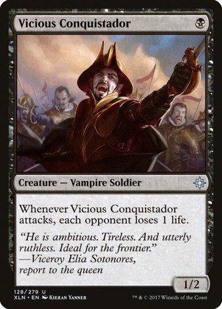 Vicious Conquistador [Ixalan] | The Time Vault CA