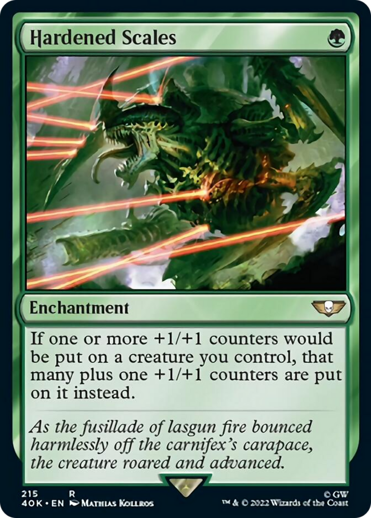 Hardened Scales [Universes Beyond: Warhammer 40,000] | The Time Vault CA