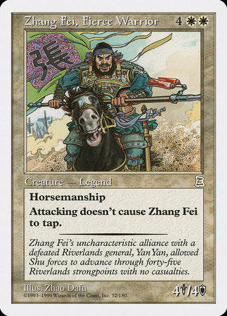 Zhang Fei, Fierce Warrior [Portal Three Kingdoms] | The Time Vault CA