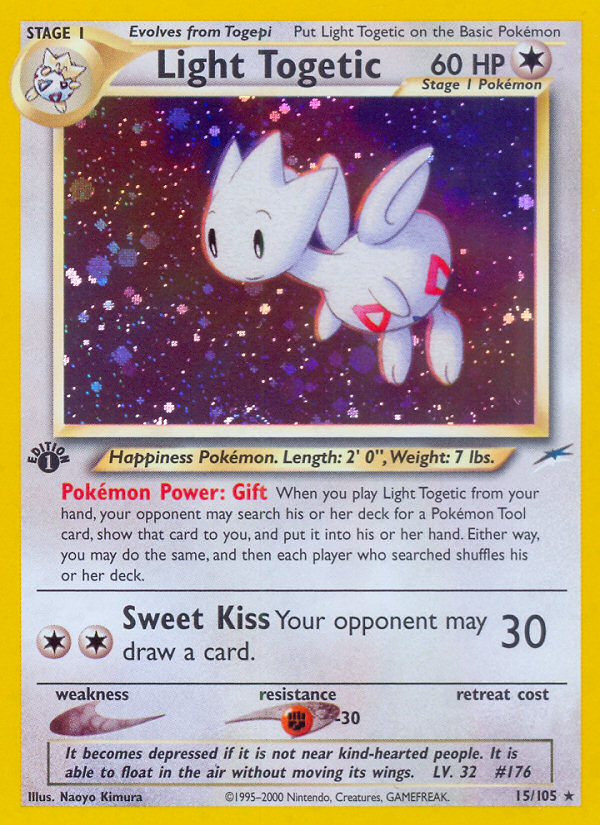 Light Togetic (15/105) [Neo Destiny 1st Edition] | The Time Vault CA
