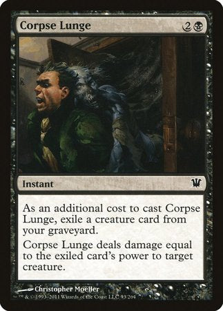 Corpse Lunge [Innistrad] | The Time Vault CA