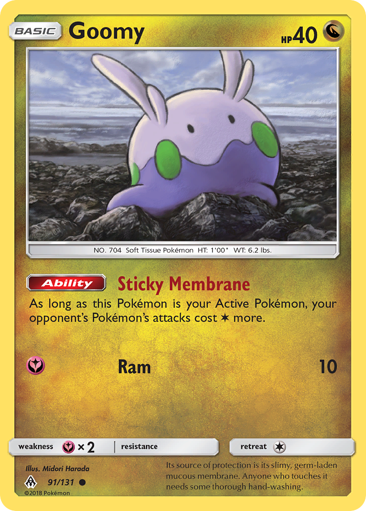 Goomy (91/131) [Sun & Moon: Forbidden Light] | The Time Vault CA