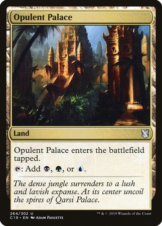 Opulent Palace [Commander 2019] | The Time Vault CA