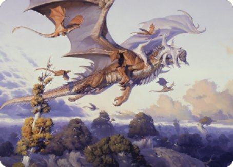 Rith, Liberated Primeval Art Card [Dominaria United Art Series] | The Time Vault CA