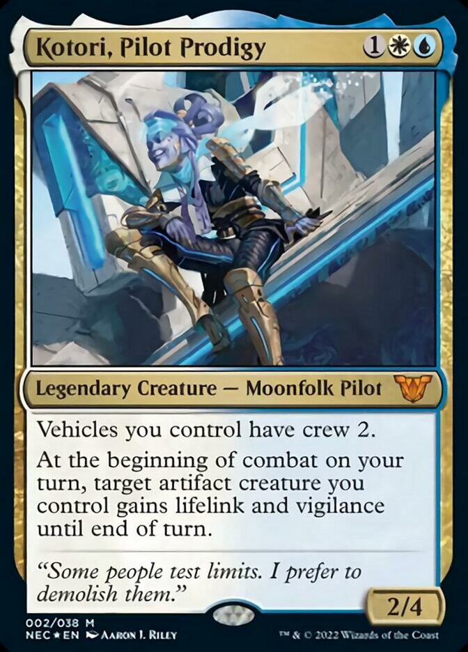 Kotori, Pilot Prodigy [Kamigawa: Neon Dynasty Commander] | The Time Vault CA