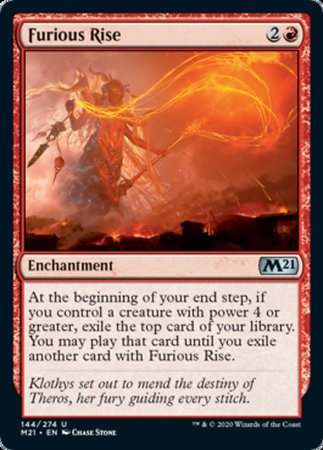 Furious Rise [Core Set 2021] | The Time Vault CA