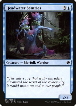 Headwater Sentries [Ixalan] | The Time Vault CA