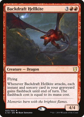 Backdraft Hellkite [Commander 2019] | The Time Vault CA