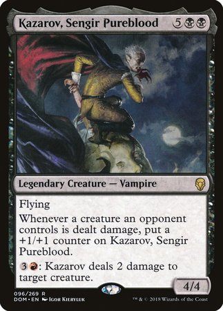 Kazarov, Sengir Pureblood [Dominaria] | The Time Vault CA