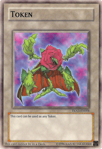 Regenerating Rose Token [TKN3-EN004] Common | The Time Vault CA