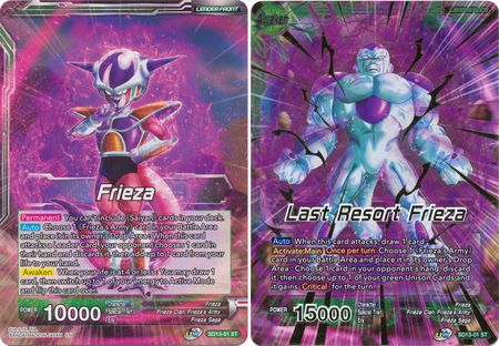 Frieza // Last Resort Frieza (Starter Deck Exclusive) (SD13-01) [Rise of the Unison Warrior] | The Time Vault CA