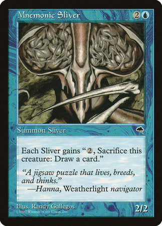 Mnemonic Sliver [Tempest] | The Time Vault CA