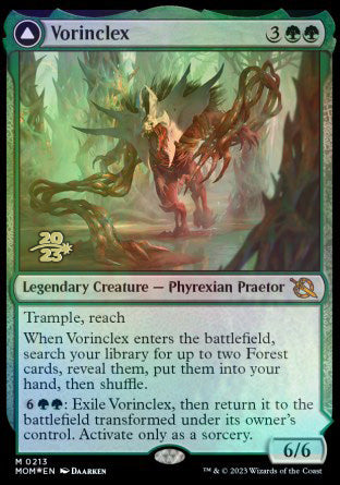 Vorinclex // The Grand Evolution [March of the Machine Prerelease Promos] | The Time Vault CA