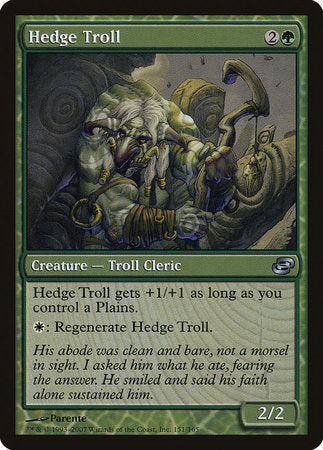 Hedge Troll [Planar Chaos] | The Time Vault CA