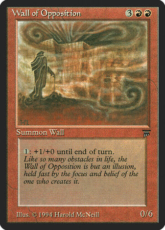 Wall of Opposition [Legends] | The Time Vault CA