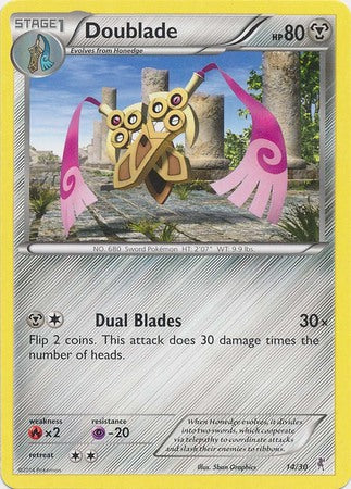 Doublade (14/30) [XY: Trainer Kit 1 - Bisharp] | The Time Vault CA