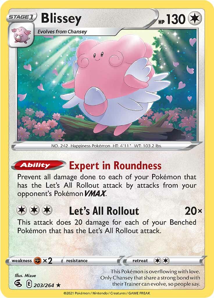 Blissey (203/264) [Sword & Shield: Fusion Strike] | The Time Vault CA