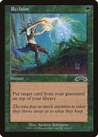 Reclaim [Exodus] | The Time Vault CA