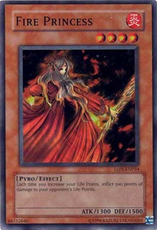 Fire Princess [LON-EN034] Super Rare | The Time Vault CA