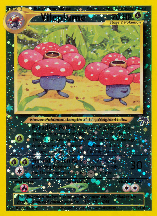 Vileplume (17/18) [Southern Islands] | The Time Vault CA
