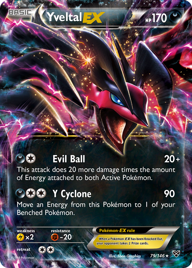 Yveltal EX (79/146) [XY: Base Set] | The Time Vault CA